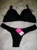 CONJUNTO SOUTIEN E FIO DENTAL EM RENDA