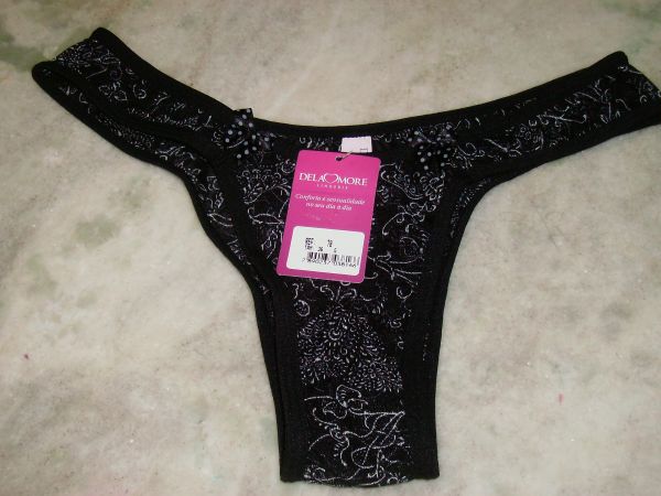 TANGA EM TACTEL TRABALHADO